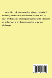 Learning Organizational Economic Behavior achterzijde
