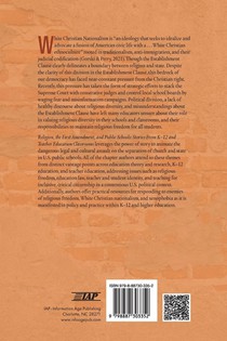 Religion, the First Amendment, and Public Schools achterzijde