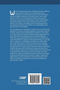 Machine Learning, Natural Language Processing, and Psychometrics achterzijde