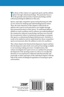 Handbook of Cultural Sports Psychology achterzijde