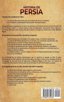 Historia de Persia achterzijde