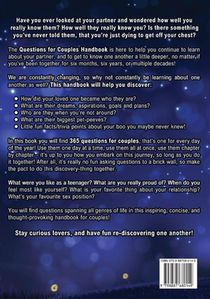 Questions for Couples Journal with Prompts achterzijde