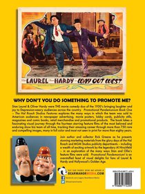 Promotional Pandemonium! - Selling Stan Laurel and Oliver Hardy to Depression-Era America - Book One - The Hal Roach Studios Features achterzijde