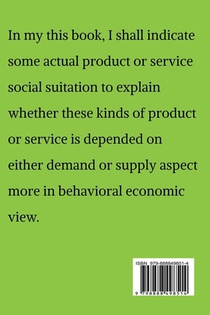Demand and Supply View In Social Economy achterzijde