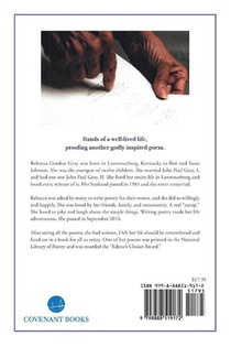 The Life of Rebecca Gordon Gray through Poetry achterzijde