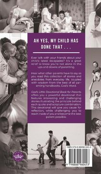 God's Little Devotional Book for Parents achterzijde