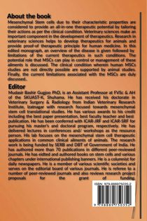 Role of Mesenchymal Stem Cells in Common Clinical Conditions achterzijde