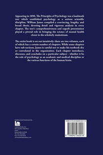 The Principles of Psychology Volume 2 of 2 achterzijde