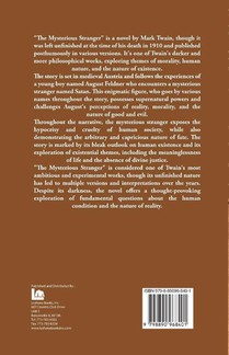 The Mysterious Stranger achterzijde