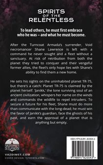 Spirits of the Relentless achterzijde