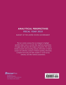 Analytical Perspectives achterzijde