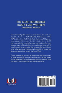 THE MOST INCREDIBLE BOOK EVER WRITTEN achterzijde