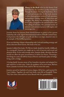 Honey in the Rock achterzijde