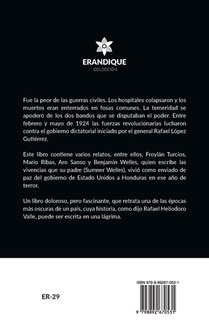 Crónicas de la Guerra Civil de 1924 achterzijde
