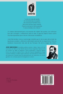 Martín Fierro achterzijde