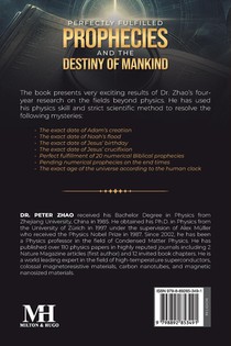 Perfectly Fulfilled Prophecies and the Destiny of Mankind achterzijde