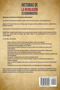 Historias de la Revolución estadounidense achterzijde