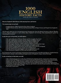 1000 English History Facts and 50 True Tales achterzijde