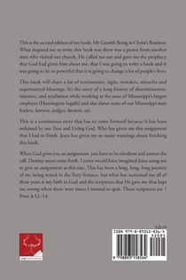 My Growth Being in Christ's BUSINESS achterzijde