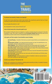The Ultimate Travel Checklist achterzijde