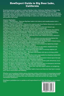 HowExpert Guide to Big Bear Lake, California achterzijde