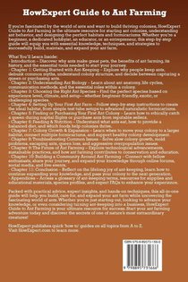 HowExpert Guide to Ant Farming achterzijde