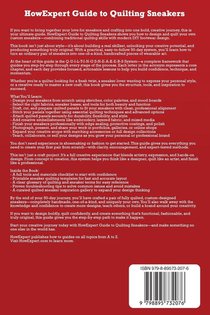 HowExpert Guide to Quilting Sneakers achterzijde