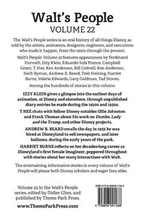 Walt's People achterzijde