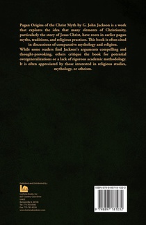 Pagan Origins of the Christ Myth achterzijde