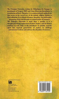 Principia Discordia achterzijde