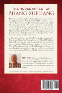 The House Arrest of Zhang Xueliang achterzijde