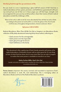 Radical Abundance achterzijde