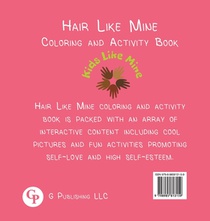 Hair Like Mine Coloring and Activity Book achterzijde