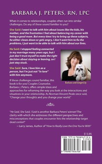 He Said, She Said, I Said achterzijde