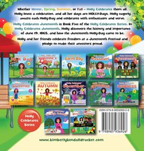 Holly Celebrates Juneteenth achterzijde