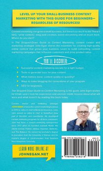 The Stripped-Down Guide to Content Marketing achterzijde