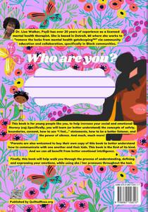 Black Girl Joy and other emotions achterzijde