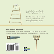 Larry the Ladder achterzijde