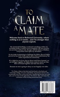 To Claim a Mate achterzijde