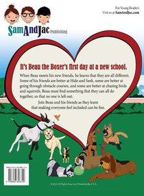 Beau the Boxer's First Day at School achterzijde