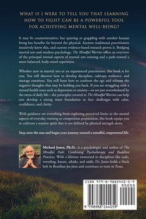 The Mindful Warrior achterzijde