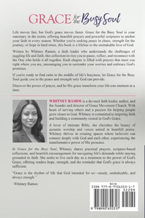 Grace For The Busy Soul achterzijde