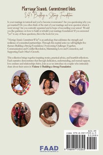 Marriage Stands, Commitment Wins achterzijde