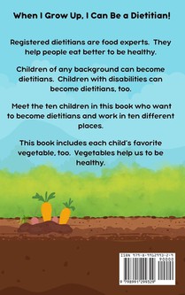 When I Grow Up, I Can Be a Dietitian! achterzijde