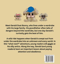 Gerald the Dust Bunny achterzijde