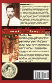 Authentic Shaolin Heritage. Dian Xue Shu (Dim Mak). Skill of Acting on Acupoints achterzijde