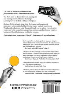 Business for Creatives achterzijde