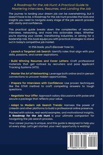 A ROADMAP FOR THE JOB HUNT achterzijde