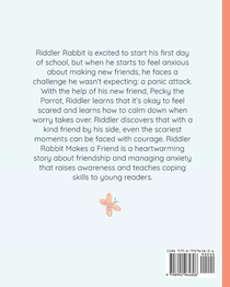Riddler Rabbit Makes a Friend achterzijde