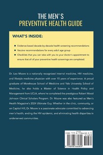 The Men's Preventive Health Guide achterzijde